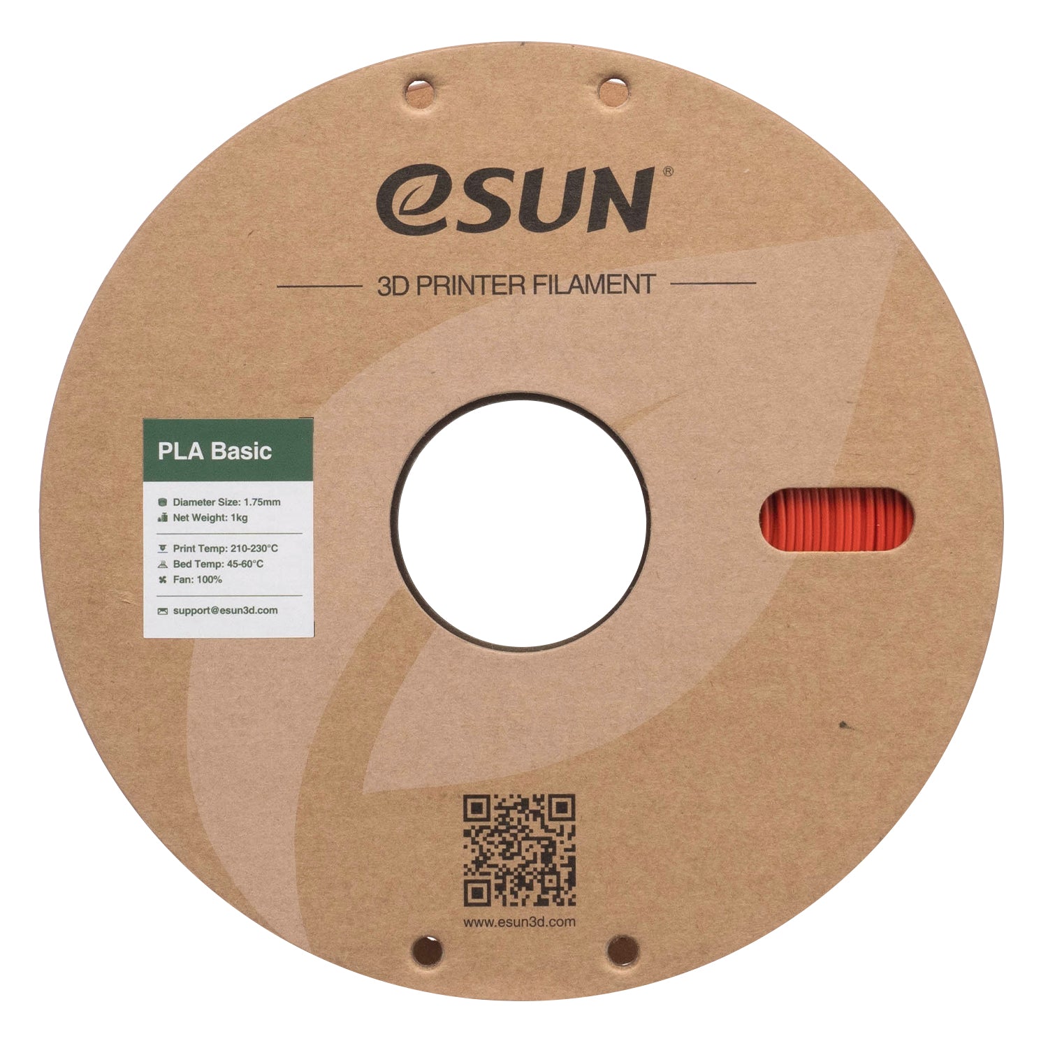 Filament PLA-Basic rood | eSUN