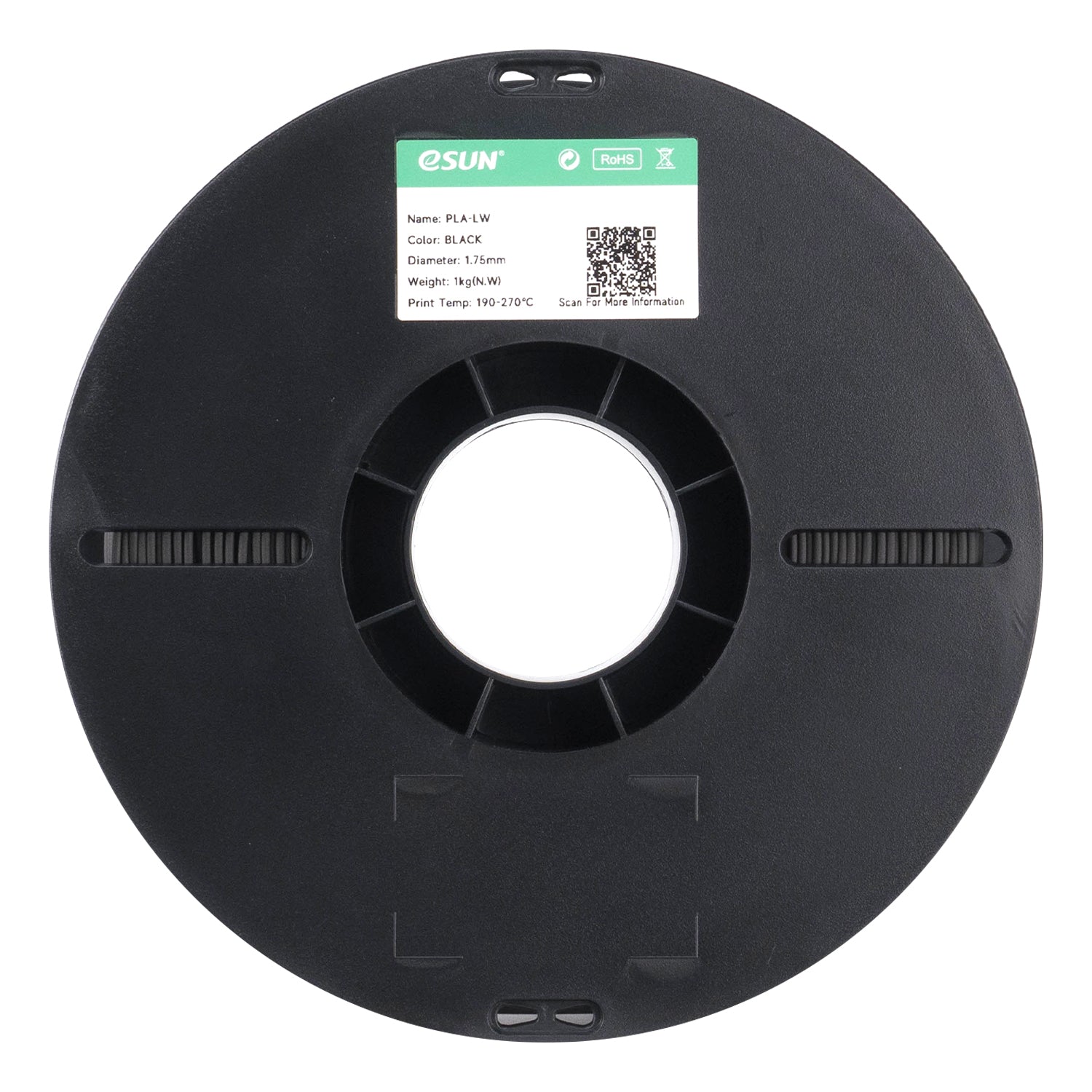 Filament PLA-LW zwart | eSUN