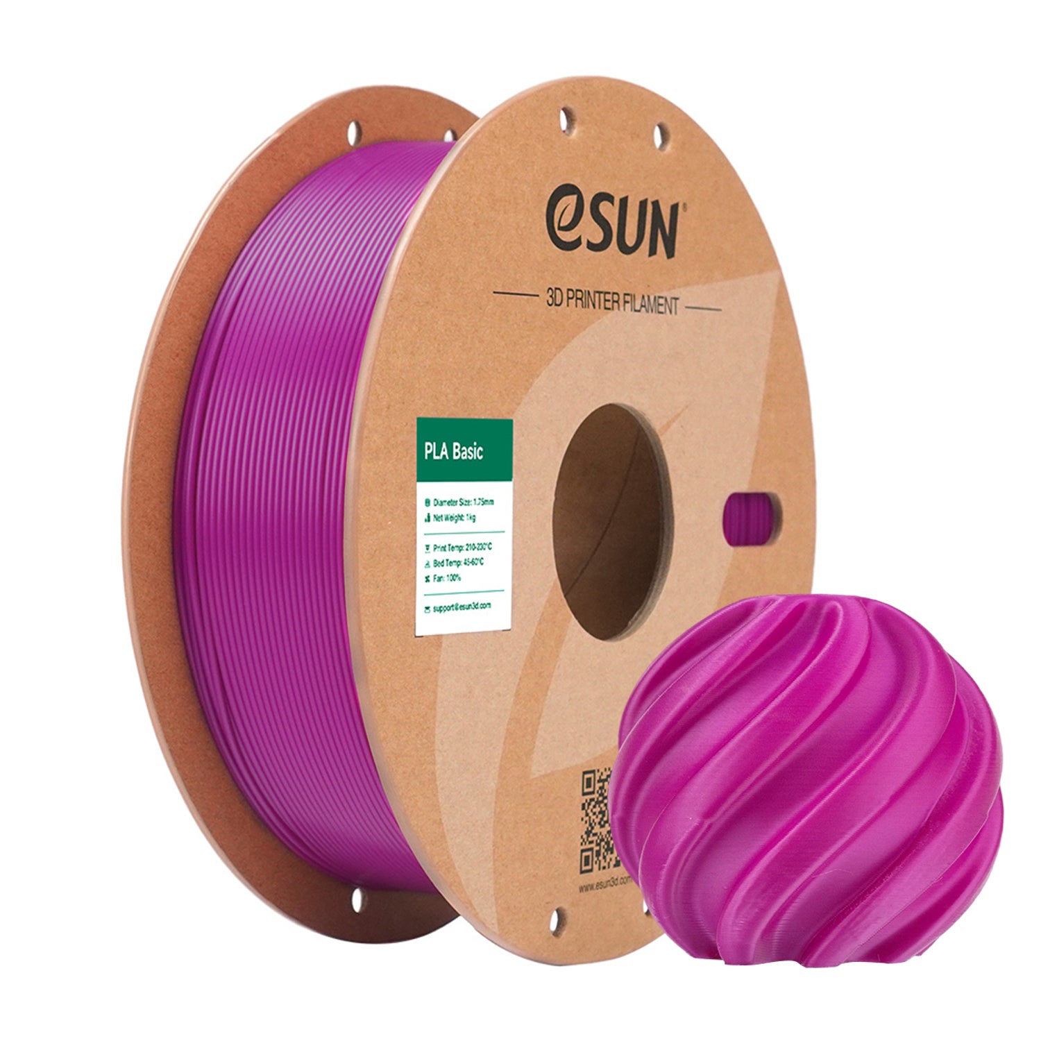 Filament PLA-Basic paars | eSUN
