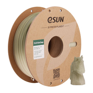 Filament PLA à changement de couleur UV, vert | eSUN