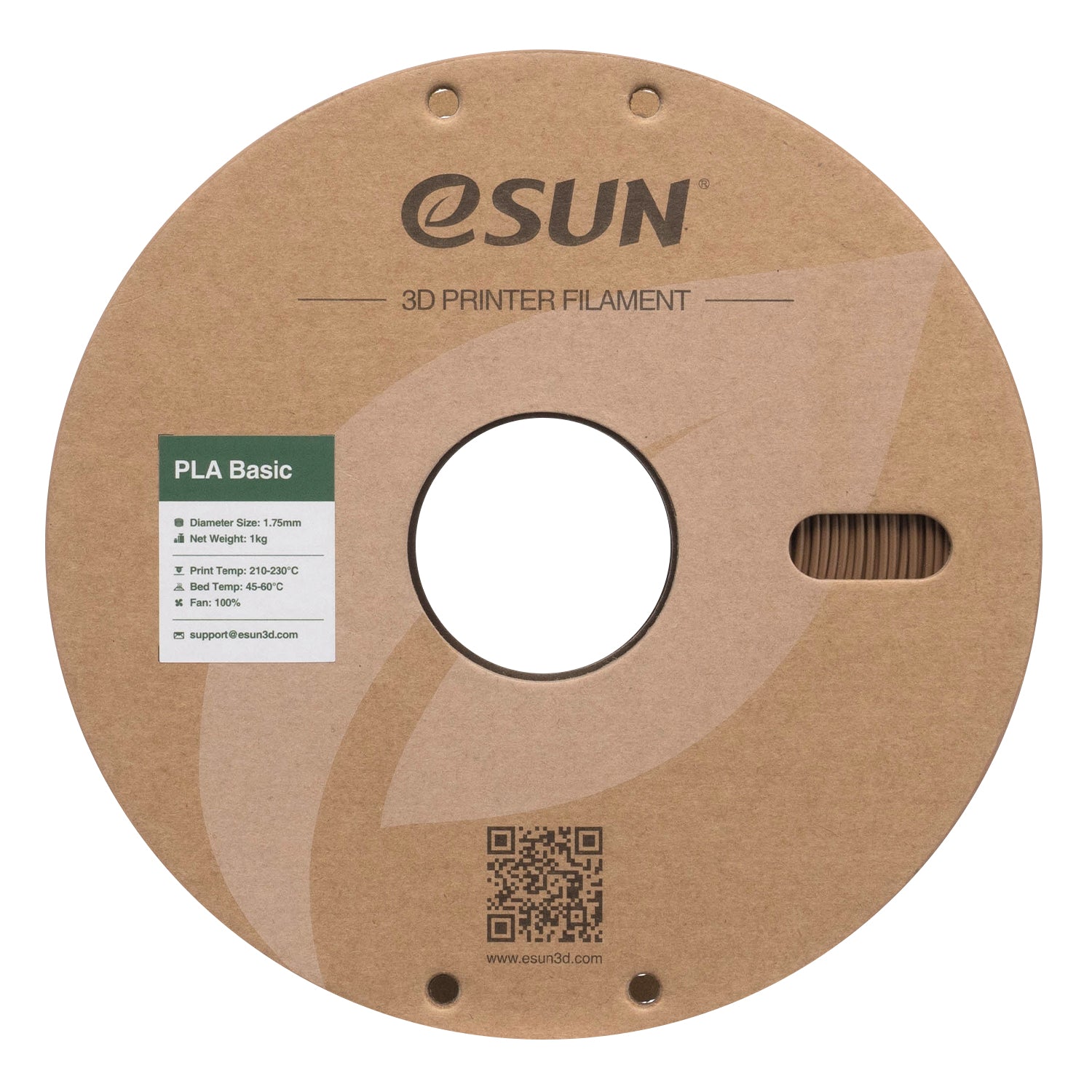 Filament PLA-Basic bruin | eSUN
