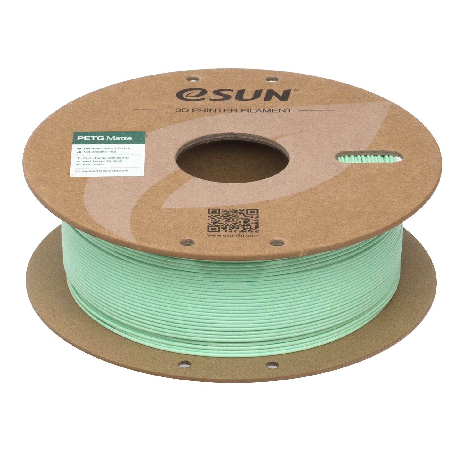 Filament PETG Mat vert menthe | eSUN