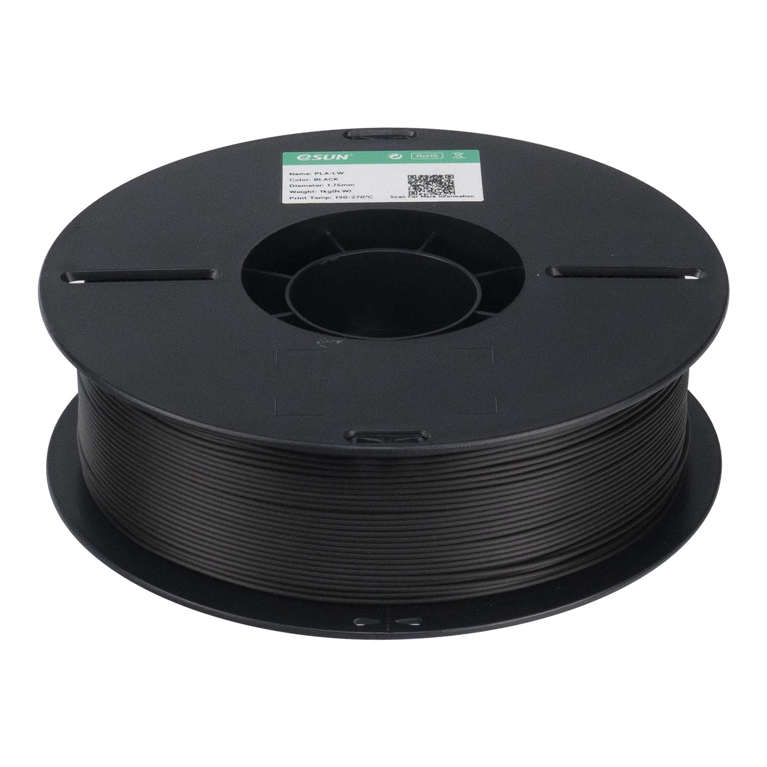 Filament PLA-LW zwart | eSUN