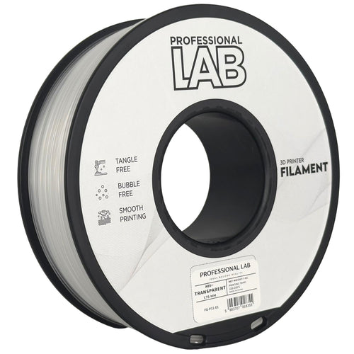 Spoel filament ABS+ transparant, Prof. Lab, 1,75 mm