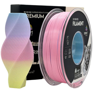 Filament Silk PLA arc-en-ciel clair | Smart Print