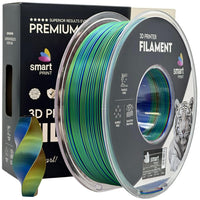 Filament Silk PLA Tri Color rood blauw groen | Smart Print