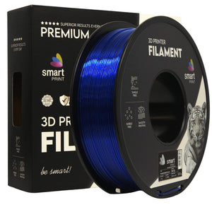 Filament PETG transparant blauw | Smart Print