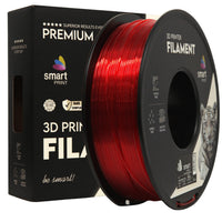 Filament PETG rouge transparent | Smart Print