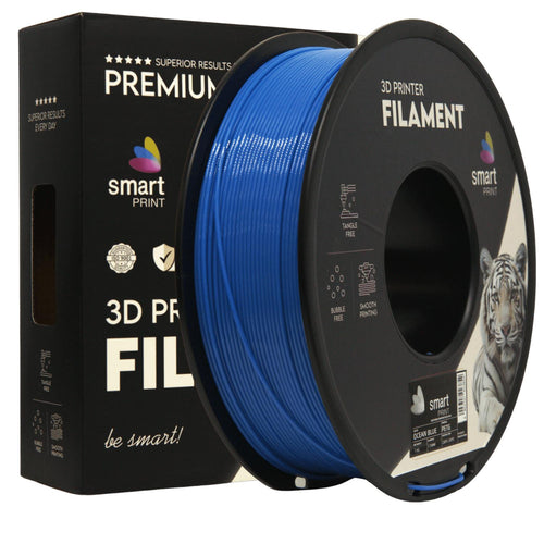 Bobine de filament PLA+ bleu, Smart Print, 1,75 mm