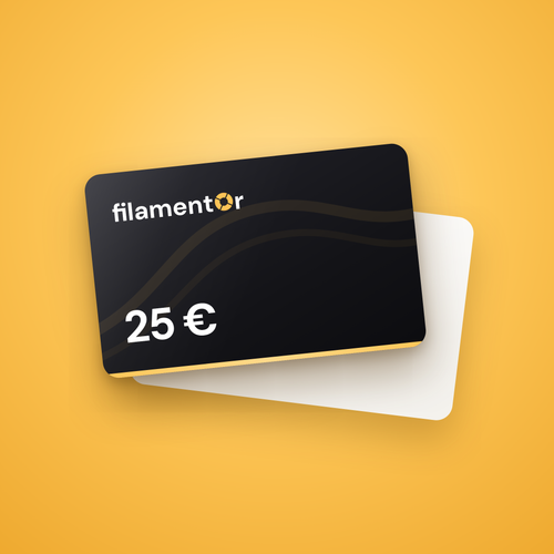 Dárková karta Filamentor 25 €